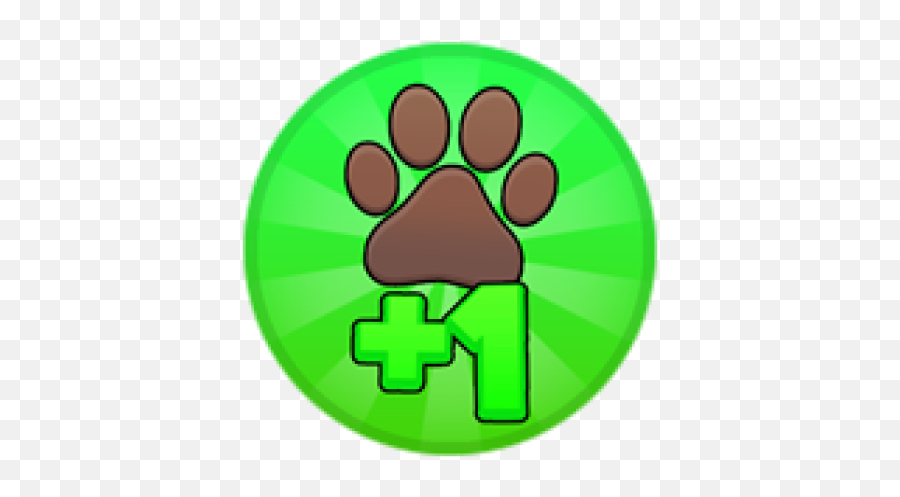 1 Pet Equipped - Roblox Emoji,Paw Emojis