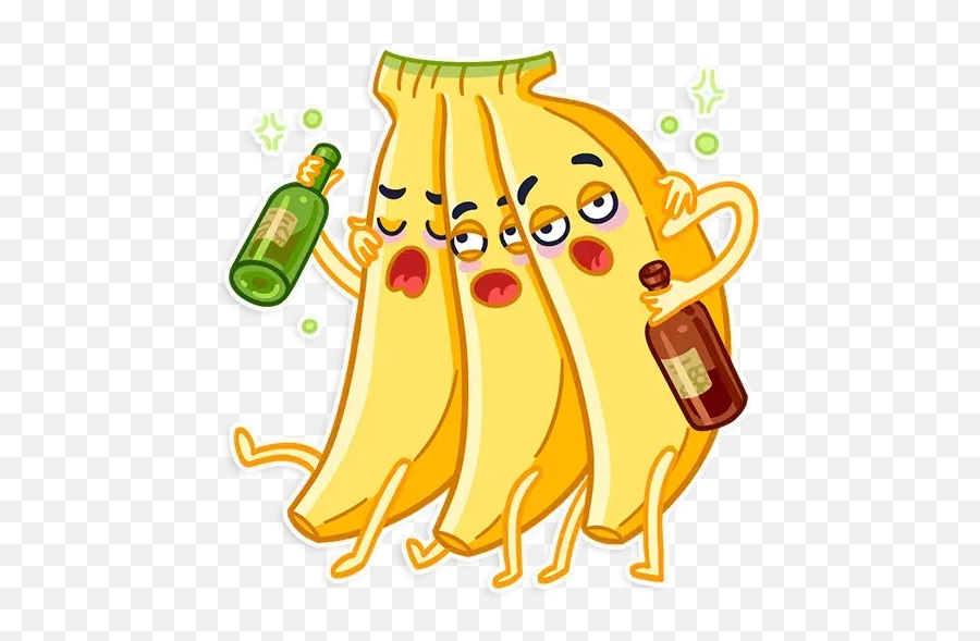 Banana Sticker Pack - Stickers Cloud Emoji,Banana Emojii