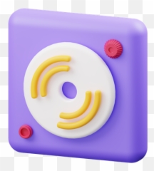 Cd Music 3d Illustrations Designs Images Vectors Hd Graphics Emoji,Purple Music Emoji