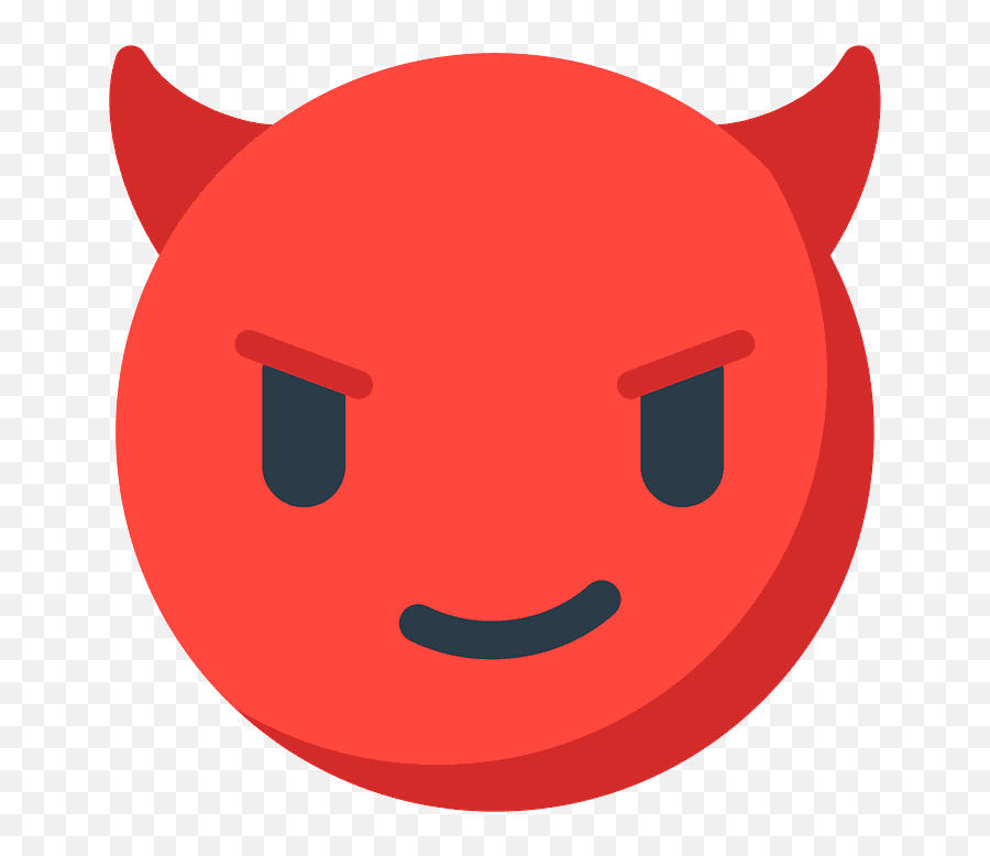 Smiling Face With Horns Id 71 Emojicouk - Emoji,Evil Grin Emoji