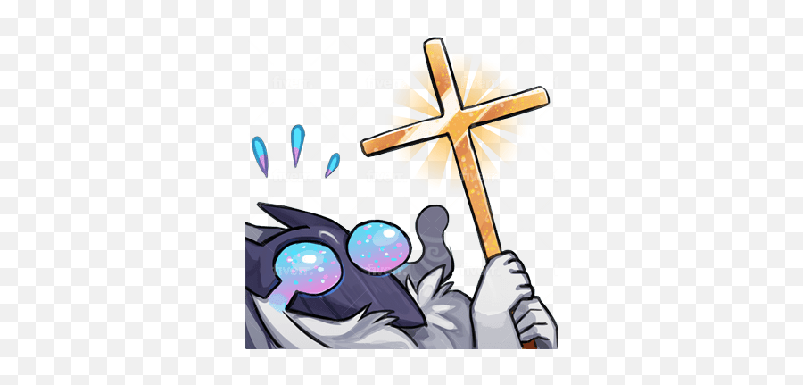 Make Great Discord Twitch Or Telegram Emotes And Stickers - Holding Cross Emoji Discord,Head Slap Emoji