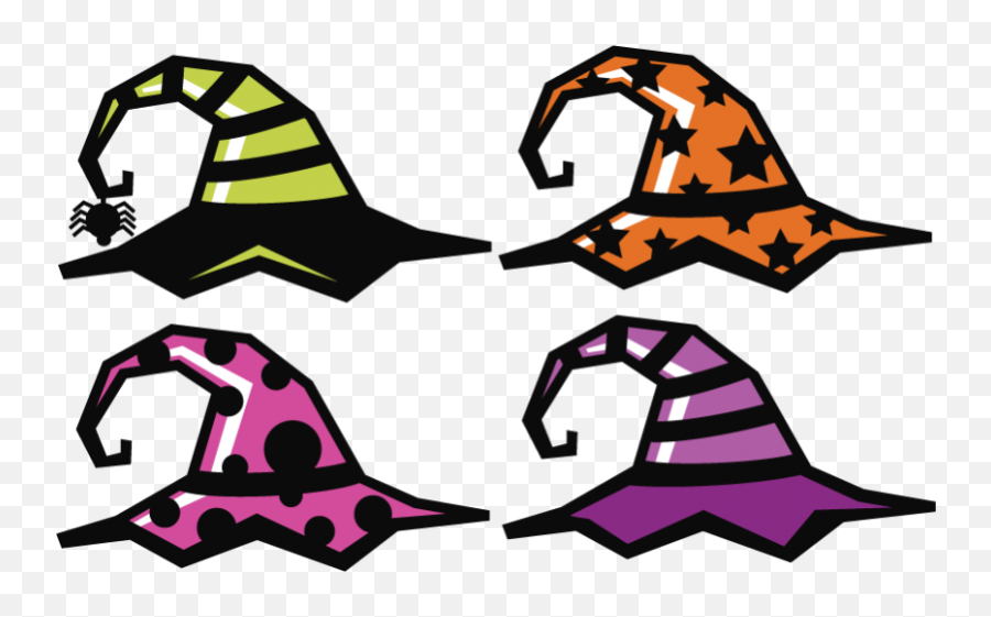 Hat Clipart Halloween Hat Halloween Transparent Free For - Free Halloween Printables Witch Hat Emoji,Witches Hat Emoji