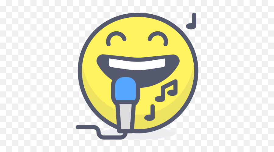 Singer - Free Smileys Icons Sing Emoji,Please Sir Emoji