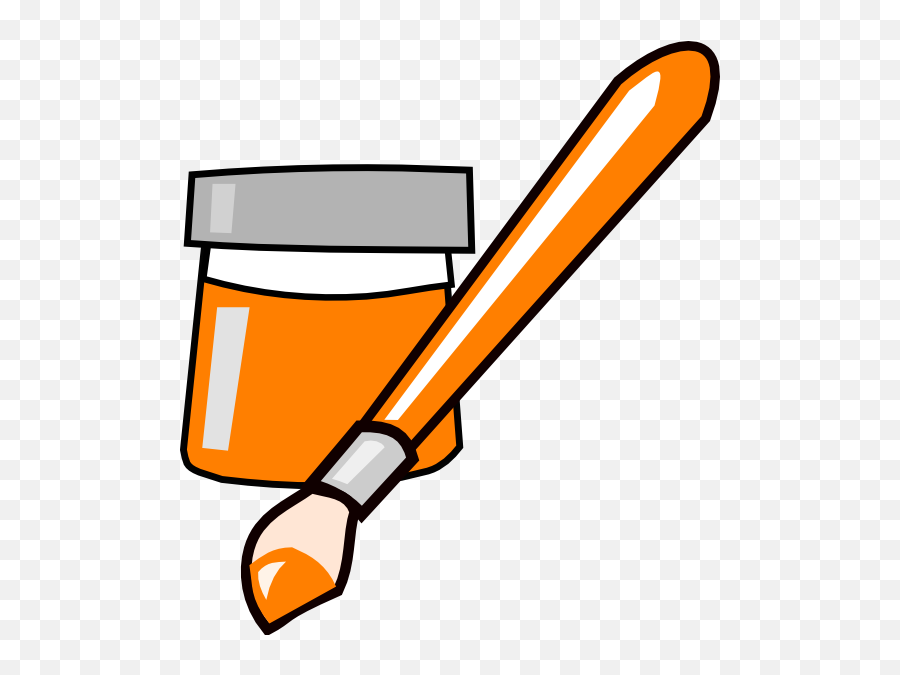 Paint Spray Can Clipart - Orange Paint Clip Art Emoji,Spray Paint Can Emoji