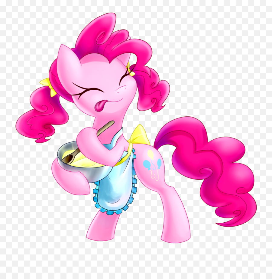 Reversed Gender Roles Equestria Best Op Image Edition - Pinkie Pie Making Cake Emoji,Raise Your Donger Emoji