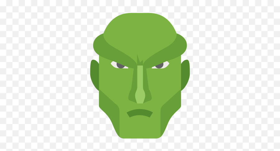 Martian Manhunter Icon - Martian Manhunter Face Png Emoji,Martian Emoji