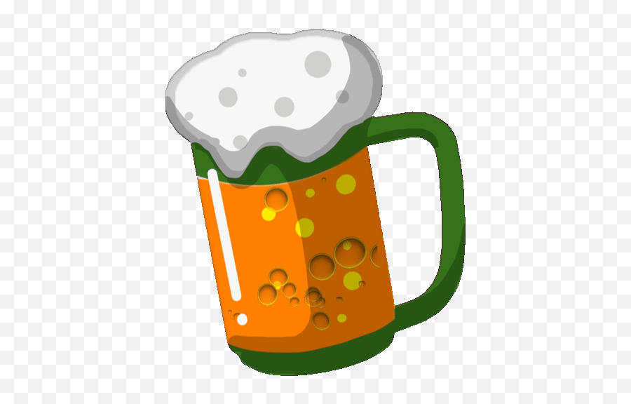 Top Mug Of Beer Stickers For Android - Beer Glassware Emoji,Green Beer Emoji
