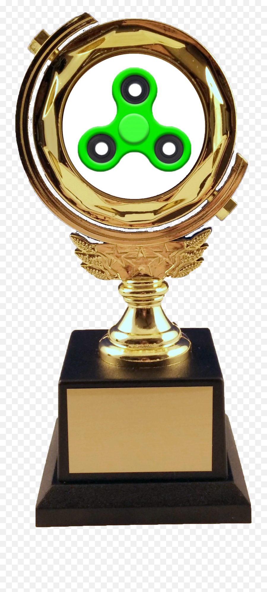 The Spinning Fidget Spinner Trophy - Solid Emoji,How To Find The Fidget Spinner Snap Chat Emoticon