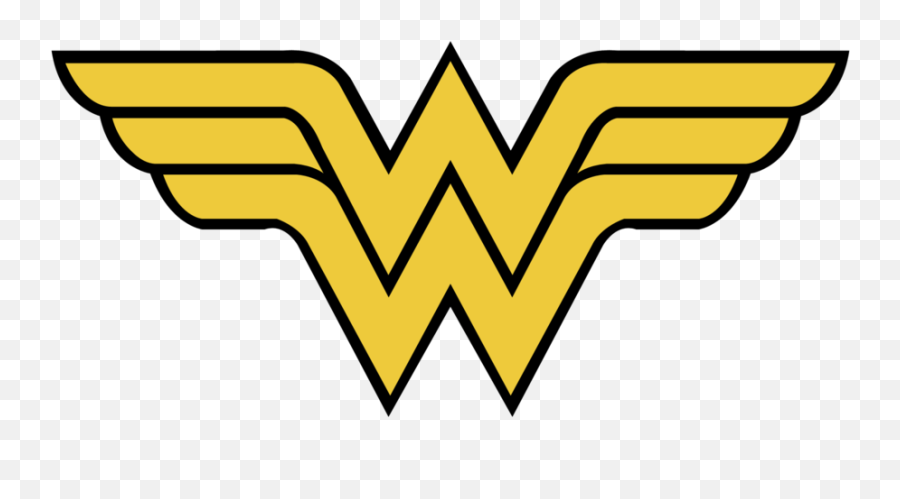 Batman Black T Shirt - Marvel Wonder Woman Logo Emoji,Wonder Woman W Emoji