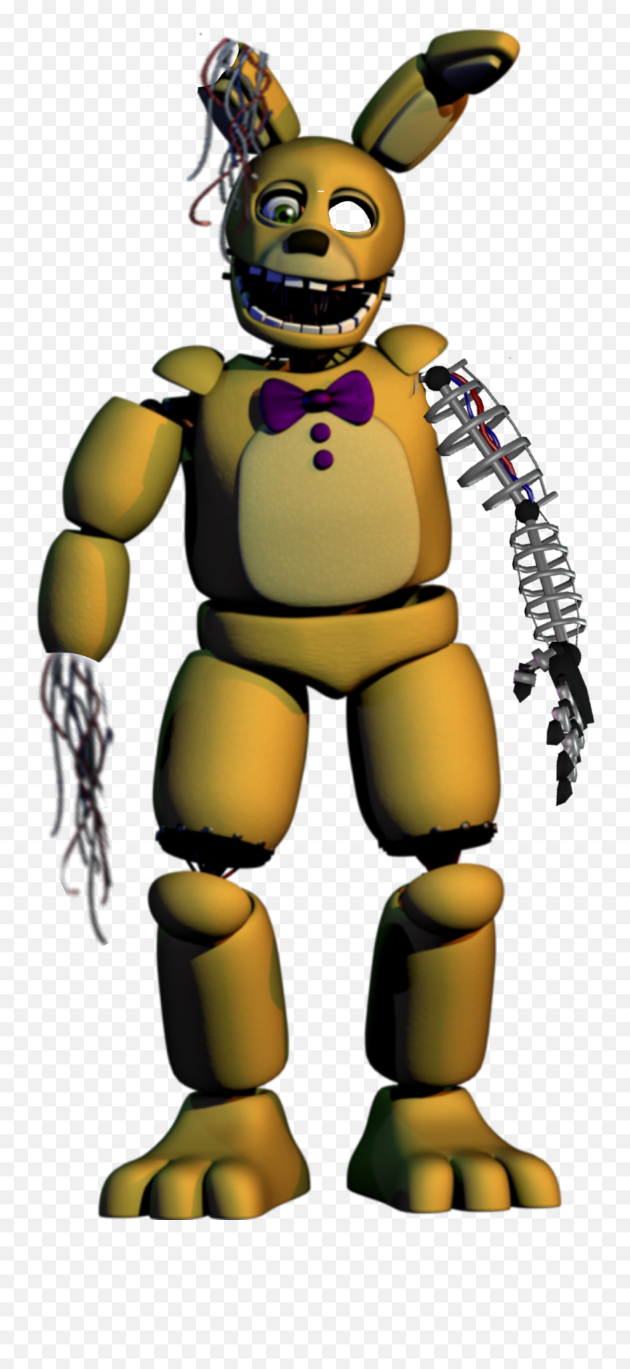 With Are Springbonnie Custom Model Sticker By Jslye100 - Five Nights At Fredbear Drawing Emoji,Party Emojis Twitch