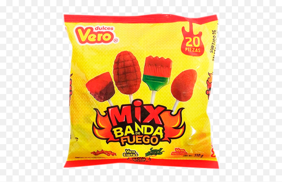 Dulces Mexicanos - Vero Mix Banda Fuego Emoji,Bolsas Para Los Dulces De Emojis