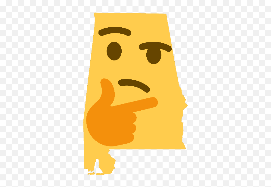 Thinking - Transparent Png Discord Thinking Emoji,Alabama Emoji