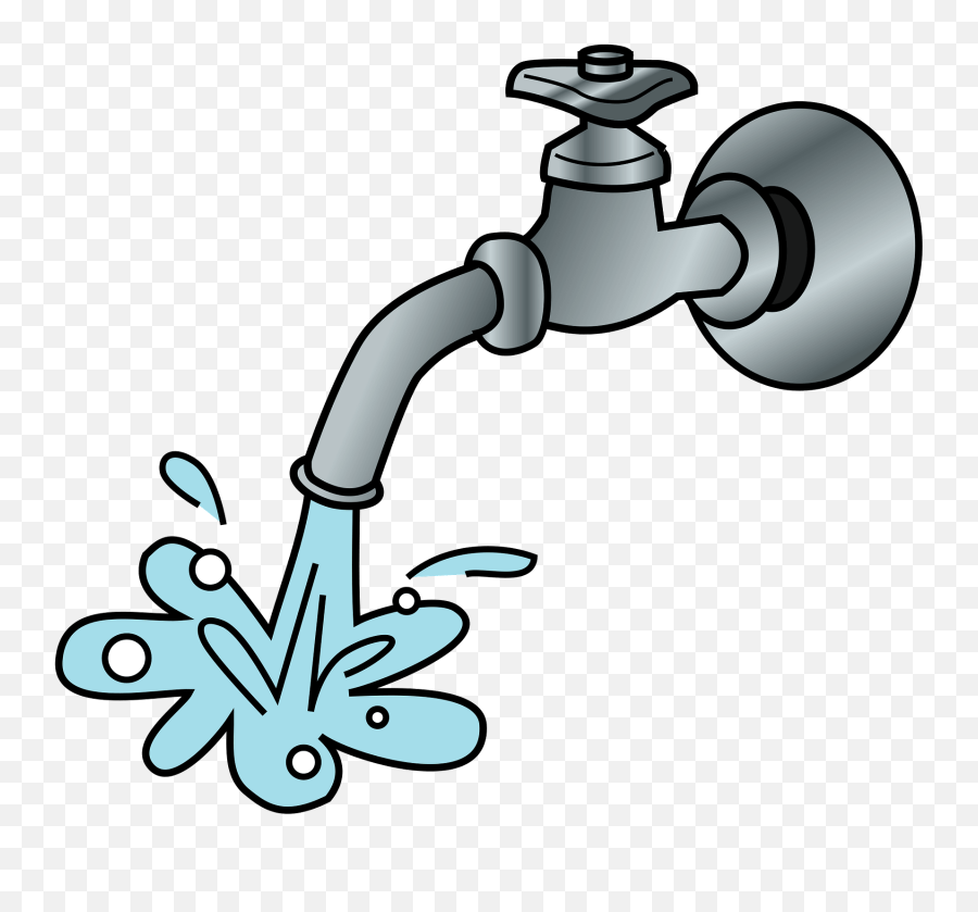 Tap Water Supply Clipart - Water From Faucet Clipart Emoji,Hose Emoji