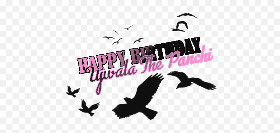 Happy Birthday Azaad Panchi Freebird U0026quotujjuu0026quot - Happy Birthday Ujala Khan Emoji,Eating Donuts Emoticon Animated Gif