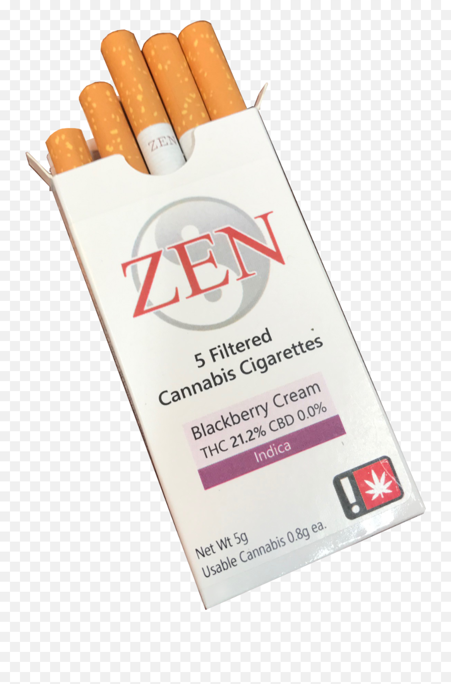 Zen Cannabis Cigarettes - Thc Cigarette Emoji,Marijuana Cigarette Text Emoticon