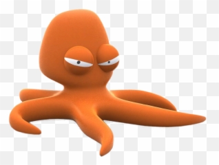 Octopus - Poulpe Emoji,Brain Octopus Emotions