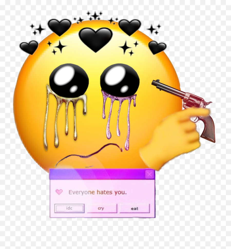 Sad Depressed Emojis Sticker,Emojis In Thumbnail