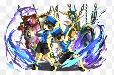 Pan - Puzzle And Dragons Persona Emoji,Jack Frost Persona Emoticons