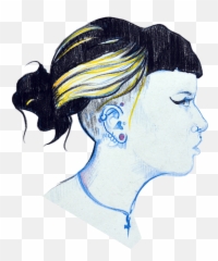 Hair Design Emoji,Hidden Emotions Art