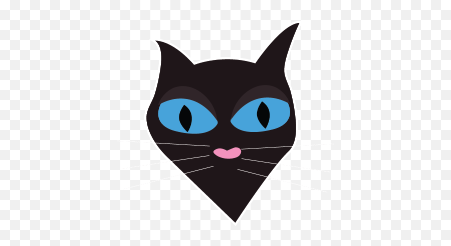 Coraline - Inspired Cat Emoji On Behance Girly,Black Cat Emoji