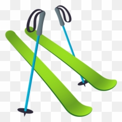 Emoji Skis To Copy Paste Wprock - Ski Pole,Ice Skating Emoji