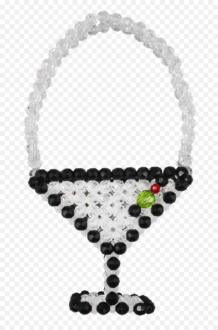 Mini Martini Bag - Dot Emoji,Martini Emoji Ring