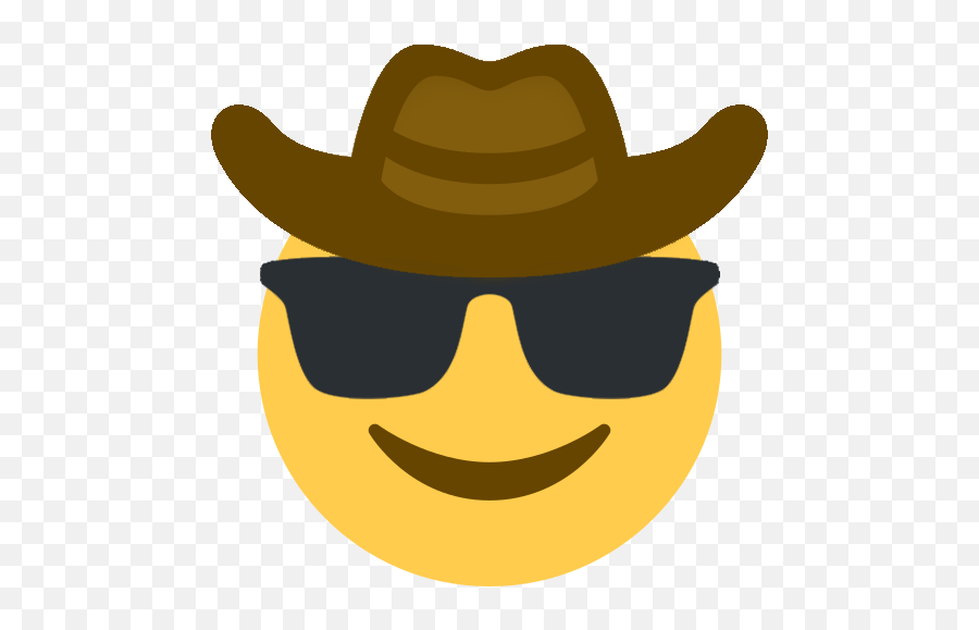 Png Cowboy Emoji Meme - Cowboy Hat Emoji Png,Sad Cowboy Emoji
