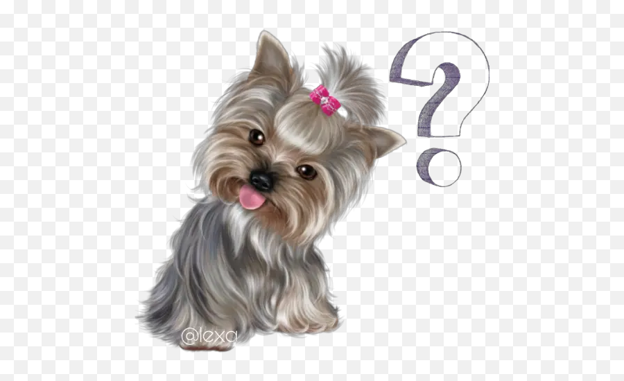 Sticker Maker - Cute Puppy Png Emoji,Yorkie Emojis