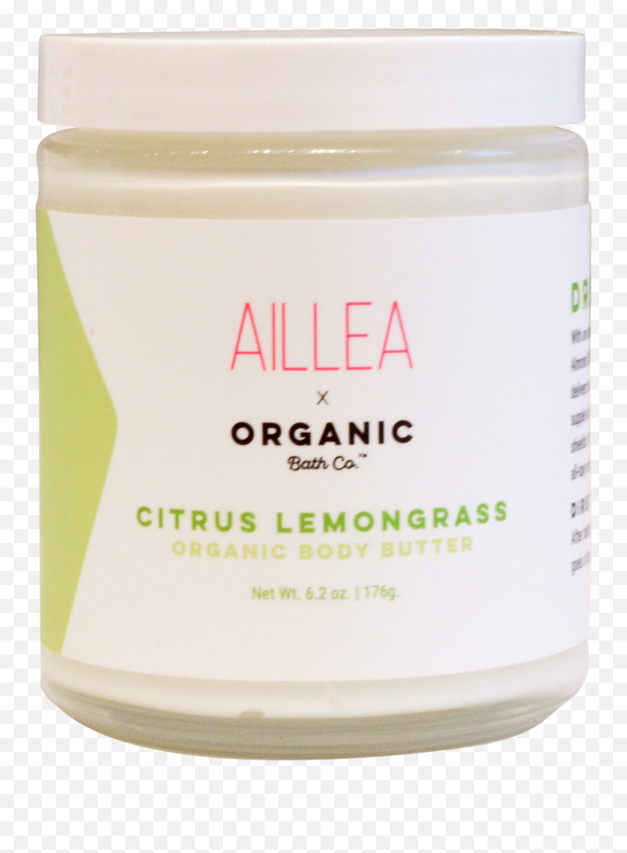 Organic Bath Co X Aillea Citrus Lemongrass Organic Body Butter - Cream Emoji,Sweet Emotions Whipped Shea Beauty Butter