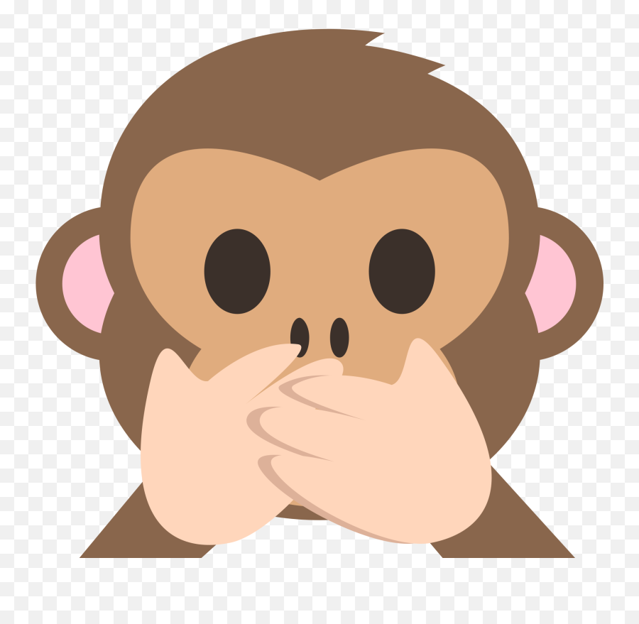 Download Free Png Speak No Evil Monkey Emoji Vector Icon - Speak No Evil,Emojis Free Vectors