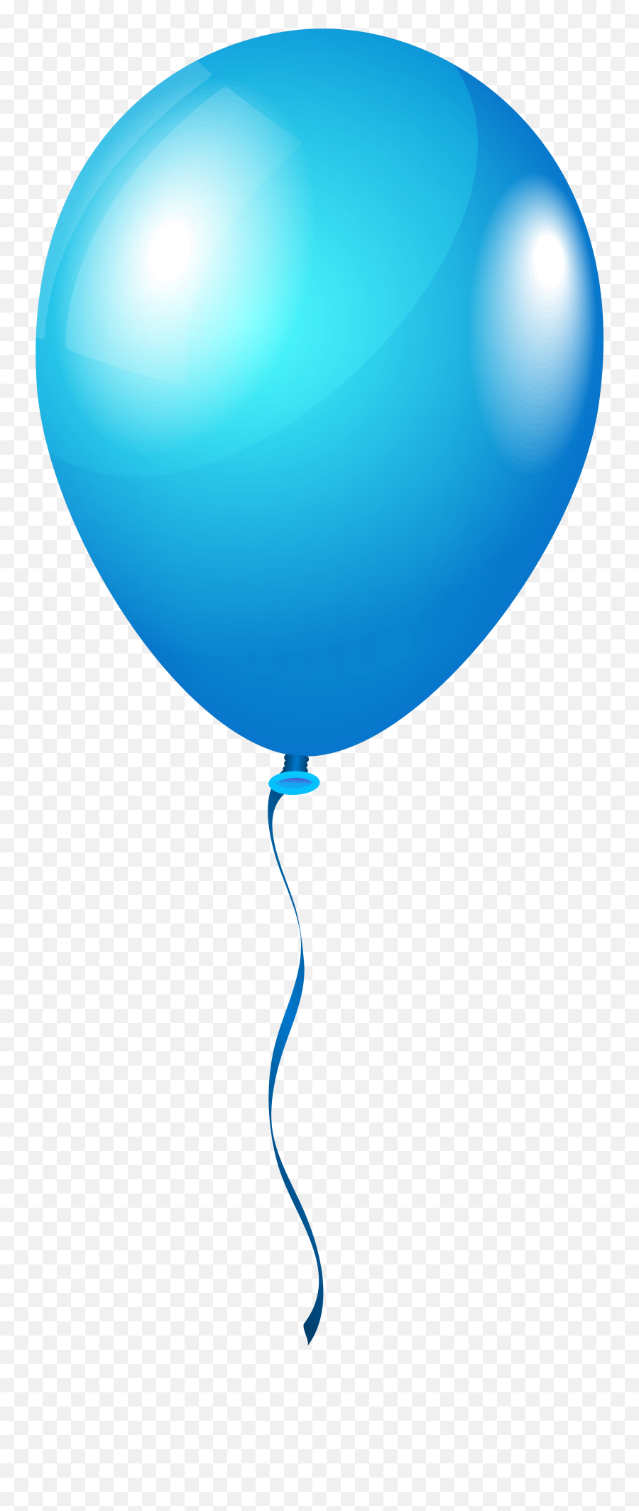 Balloon Png Image - Blue Balloon Transparent Emoji,Balloon Emoji Clipart