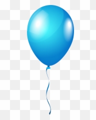 Balloon Png Image - Blue Balloon Transparent Emoji,Balloon Emoji Clipart