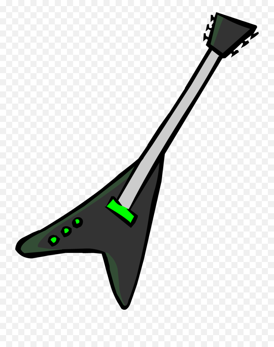 Musical Instruments - Club Penguin Electric Guitar Emoji,Instrument Emojis