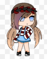 Oc Gachalife Chica Gril Sticker By Elizabeth Zaneri - Oc De Gacha Life Chica Emoji,Emojis De Una Mujer