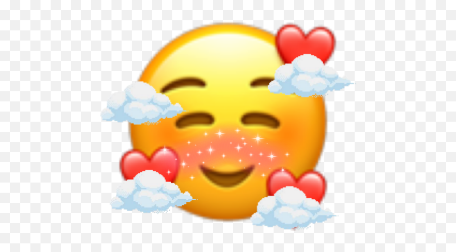Emoji Smiley Inlove Love Dreamlove - Happy,Daydream Emoji