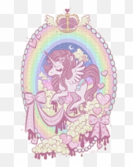 Aesthetic Unicorn Sticker - Kawaii Emoji,Emojis De Cora??es