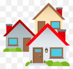 Emoji Houses To Copy Paste - Multiple Houses Emoji,House Emojis
