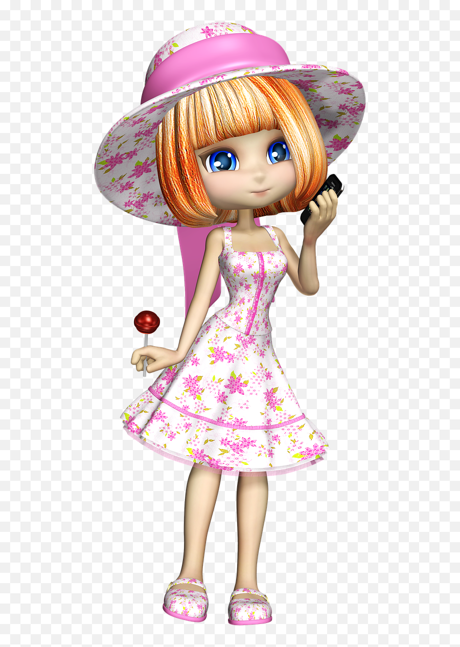 Little Girl Cute Doll Child Png Picpng Emoji,Little Girl Emoticon