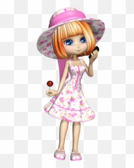 Little Girl Cute Doll Child Png Picpng Emoji,Little Girl Emoticon