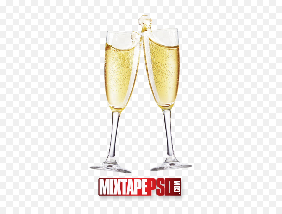 Champagne Glasses Psd Official Psds - Mixtape Png Glass Of Champagne Emoji,Champagne Glass Emoji