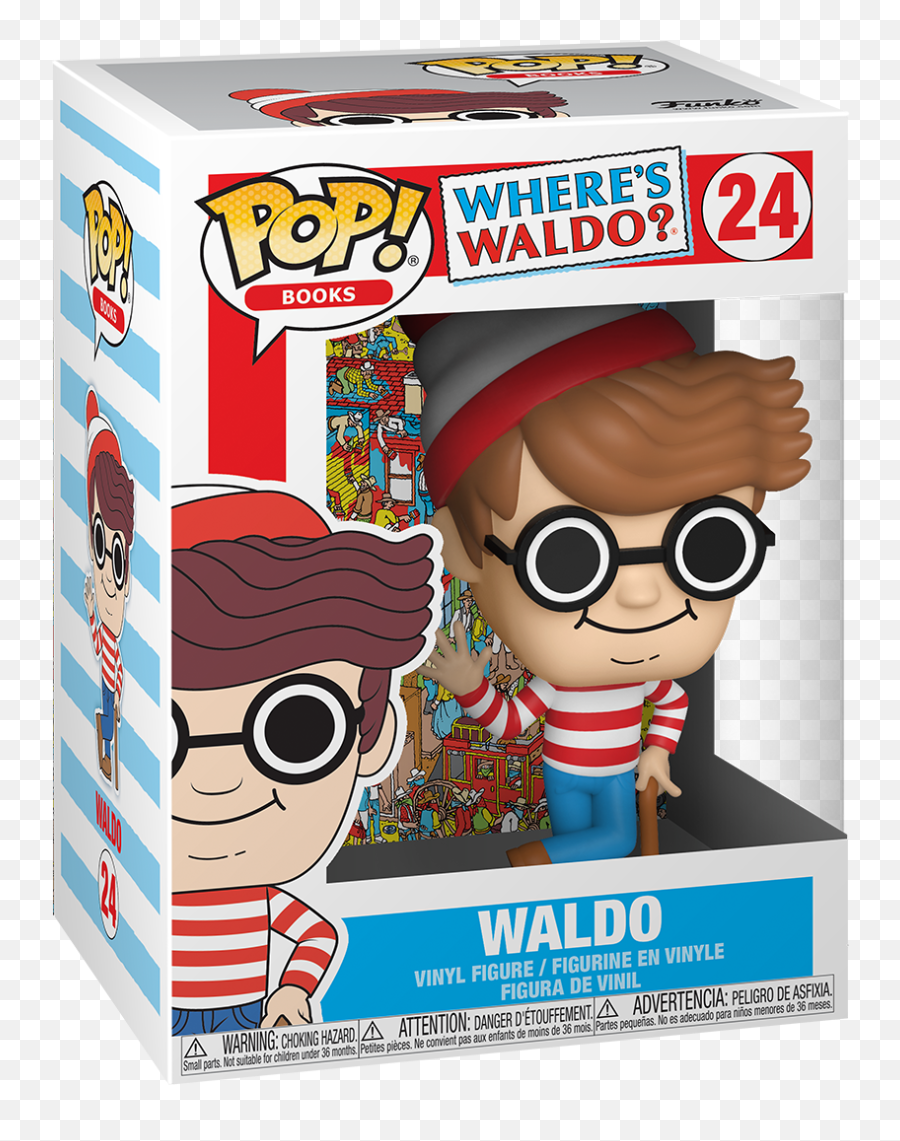 Funko Pop Books Whereu0027s Waldo - Waldo Emoji,Wheres Waldo Emoticon