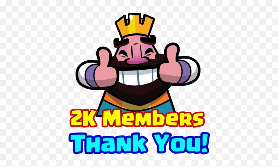 Clash Royale Game Telegram Stickers Emoji,King Emoji Gaming