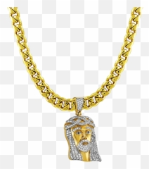 Necklace Gold Chain Jewellery Pendant - Gold Necklace Png Emoji,Chain Emoji