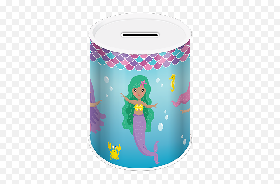 Mermaid Money Tins Wholesale Money Boxes Wholesale Gifts Emoji,Metel Emoji