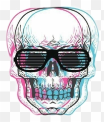 Popular And Trending Calabera Stickers On Picsart Emoji,Android Skull Emoji Meme