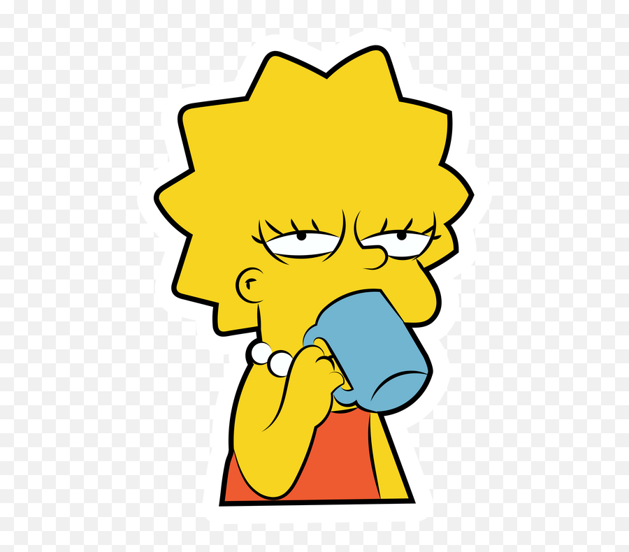 The Simpsons - Sticker Mania Emoji,Alien Emoji Sleeping Apple