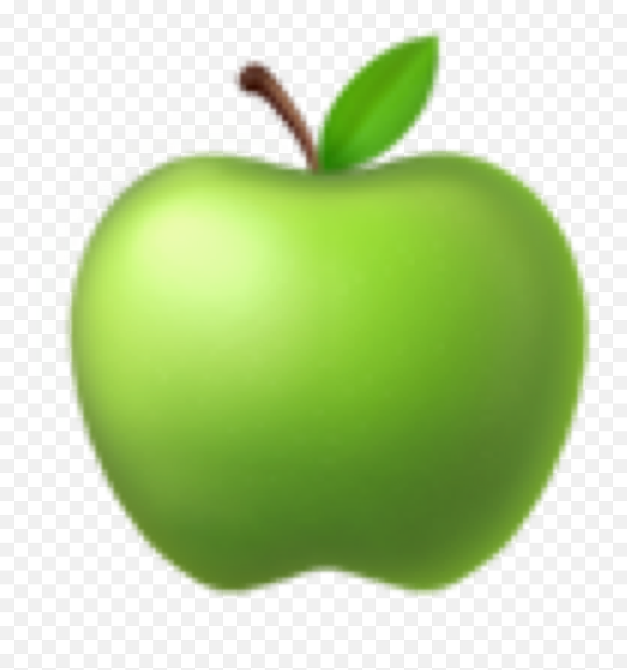 Greenapple Green Apple Food Pixle22 Sticker By Evie22 - Green Apple Emoji Png,How To Get The Apple Emoji