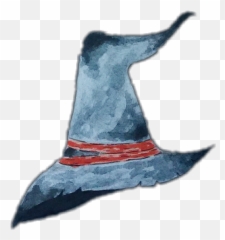 Witchhat Witch Hat Sticker - Witch Hat Watercolor Watercolor Emoji,Witch Hat Emoji