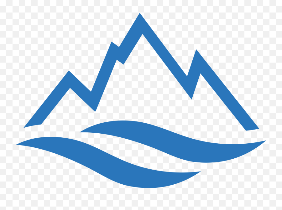 Icon Mountain Water Clipart - Full Size Clipart 3762550 Logo De Montaña Y Agua Emoji,Mountain Emoji Transparent