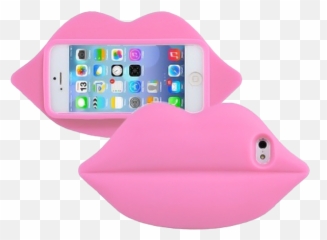 Capa Lábios Iphone 44s - Iphone Emoji,Lg Optimus F60 Emojis